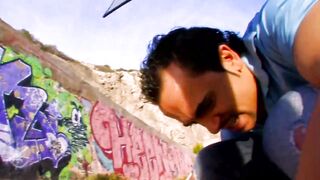 Fisting outdoor lesbians in lingerie likes beeing watched