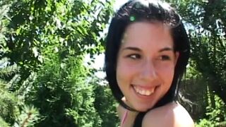 Sexy ass honeys finger and dildo fuck wet cunt outdoors - 1 image