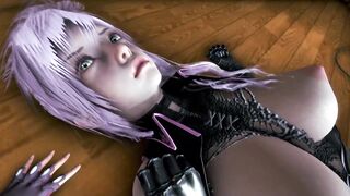 Final fantasy: Tifa warms up Lightning to record a porn video - 4 image