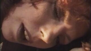 Dominatrix bends slave over chair and smacks her ass - 8 image