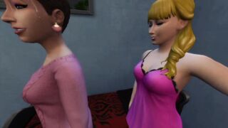 Hot lesbian sex from the first person in the hotel | sims 4 wicked - 12 image