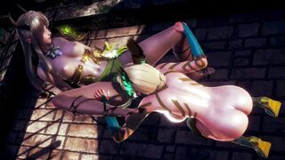 ELVEN SEX IN THE FOREST THICKET | 3D Hentai - 15 image