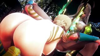 ELVEN SEX IN THE FOREST THICKET | 3D Hentai - 3 image