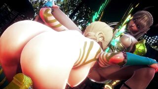 ELVEN SEX IN THE FOREST THICKET | 3D Hentai - 4 image