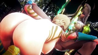 ELVEN SEX IN THE FOREST THICKET | 3D Hentai - 5 image