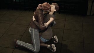 Re Revelations: Claire Redfield Fendom lesbian fingers Moira Burton - 2 image