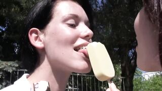 Inexperienced shaved pussies lesbians in nature joyfull sex - 2 image