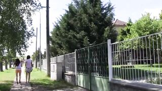 Inexperienced shaved pussies lesbians in nature joyfull sex - 3 image