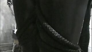 Spicy redhead dominatrix punishes brunette in dungeon - 7 image