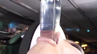 Slutty brunette lesbians are having a doying fuck party - 8 image