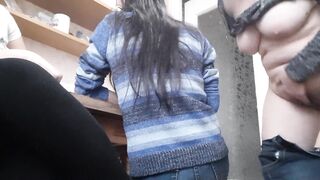 Dirty talk in the kitchen ended with an orgasm - 15 image