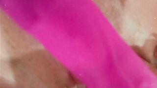 playing with my pink tight wet little pussy - 8 image