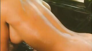 Chick spreads her legs while her friend licks her pussy - 9 image