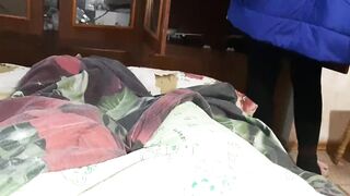 Neighbor was looking for a book and I was masturbating - 3 image