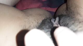 My girlfriend cums and then I cum - Lesbian-illusion - 5 image