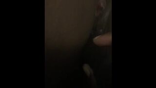 Trying out my new dildo!