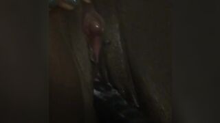 Trying out my new dildo!