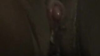 Trying out my new dildo!