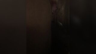 Trying out my new dildo!