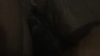 Trying out my new dildo!