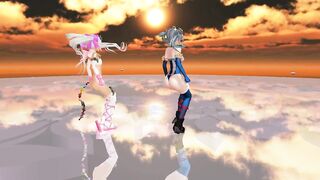[MMD] Alice and Canon - Arirang! [R-18] - 4 image