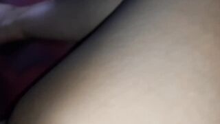 My girlfriend and I mutually masturbate under the covers