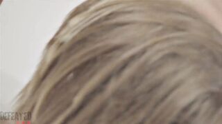 Sexy brunette vs Hot Blonde in competitive Tribbing fight - 14 image