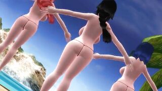 [MMD] Kasuko - Bakunyuu Ondo! [R-18] - 8 image