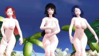 [MMD] Kasuko - Bakunyuu Ondo! [R-18] - 9 image