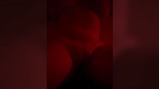 lesbian teased with big strap on POV - 2 image