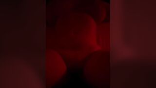lesbian teased with big strap on POV - 3 image