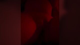 lesbian teased with big strap on POV - 6 image