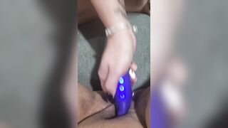 God damn this felt so good wife fucks me with our new toys - 15 image