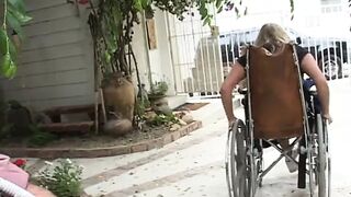 Sexy blonde lesbian honeys in bed suck pussy and fuck