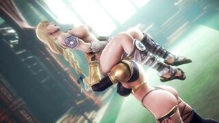 Ivy Valentine and Sophitia Alexandra lesbian sex - Soulcalibur (noname55) - 14 image