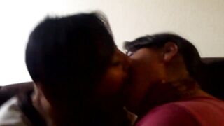 Girlfriend Making Out With Her Friend - 8 image