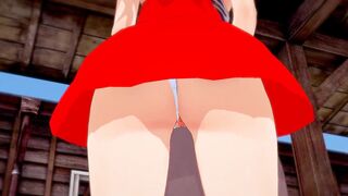 Violet Evergarden x Cattleya Baudelaire - Lesbian Scissoring - 3 image