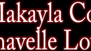 Butt Banging Lesbians! Makayla Cox Ass Fucks Shavelle Love! - 2 image