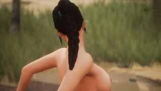 Jungle Life Lesbian Wild Ass Licking