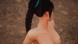 Jungle Life Lesbian Wild Ass Licking - 2 image
