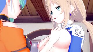 Super Robot Wars 30 Az x Mitsuba 3D HENTAI