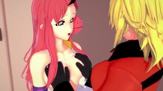 Super Robot Wars 30 Lacus and Cagali lesbian play 3D HENTAI - 1 image