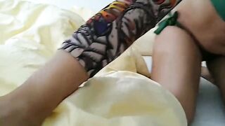 Indian sexy malkin having sex with inexperienced boy - 2 image