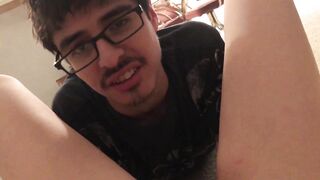 Nerdy Virgin Boy Eats Out His Lesbian Neighbor