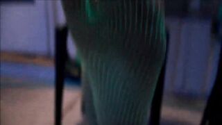 girls tease you with their feet then show their bare soles - 7 image