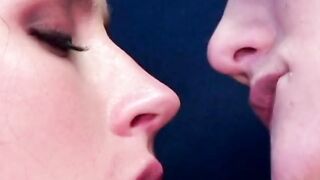 Redhead haired ladies get their pussies on fire while on the couch - 5 image