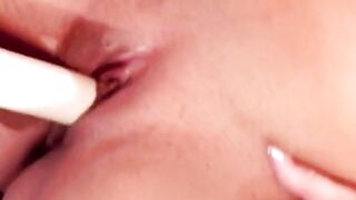 Busty babe and cute blonde have fuck session on a bar