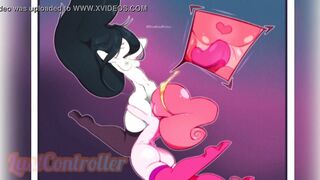 Purple Princess Adventure Time Porn - Princess Bubblegum, Marceline & Flame Princess - Adventure Time  [Compilation] watch online