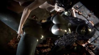 Lesbian Elden Ring - Ranni squirts for Melina - Dark Souls Inspired - 10 image