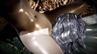 Lesbian Elden Ring - Ranni squirts for Melina - Dark Souls Inspired - 14 image